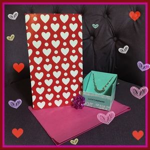 💝 LUCKY Brand Silver Necklace 🆕 Valentine’s Day